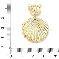Pendenti in ottone con zirconi cubici&nbsp;KK-P345-31G