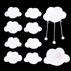 Wolken Wollfilz Ornament Accessoires&nbsp;DIY-WH0308-588B