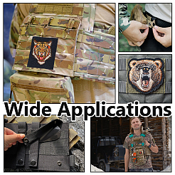 4 pannello patch tattico molle in nylon&nbsp;OFST-NB0001-01A