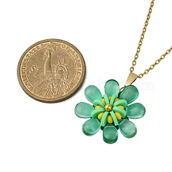 Collane con catena in acciaio inossidabile 304&nbsp;NJEW-MZ00119-06