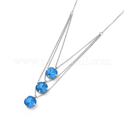 Ensembles de colliers et boucles d'oreilles en acier inoxydable 304&nbsp;SJEW-O099-M