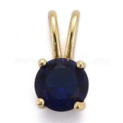 Ottone micro spianare pendenti zirconi&nbsp;KK-P192-04