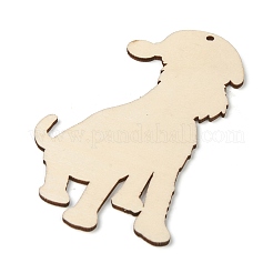 Bois naturel gros pendentifs&nbsp;WOOD-B001-23
