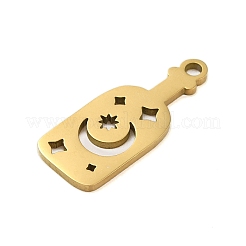 Anhänger aus Edelstahl 304&nbsp;LS-STAS-S123-03G-03