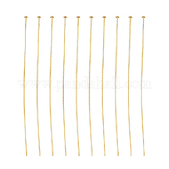 150 Stück Flachkopfstifte aus Messing&nbsp;KK-DC0003-81