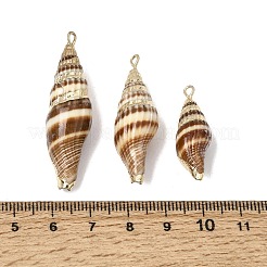 Anhänger aus Messing und natürlichen Muscheln&nbsp;SH-CBA27C9-14