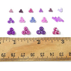 150g 15 Stile Backfarbe Glas Saatperlen Perlen&nbsp;SEED-FS0001-31B