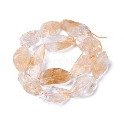 Perline citrino naturale fili&nbsp;G-I225-02