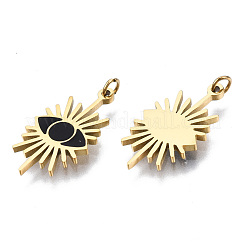 Pendentifs en émail en acier inoxydable chirurgical 316&nbsp;STAS-S116-331A-G