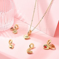 5 Stück 5 Stile Messing europäische Baumeln Charms&nbsp;FIND-CJ0004-64