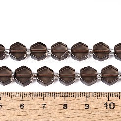 Natürliche Eis Obsidian Perlen Stränge&nbsp;G-P534-A15-02