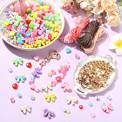 Kits de fabrication de porte-clés bijoux à faire soi-même&nbsp;DIY-YW0018-45