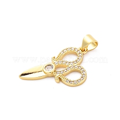 Colgante micropavé cubic zirconia de latón&nbsp;KK-D325-37G