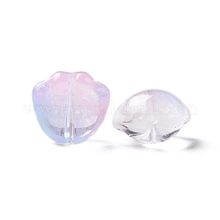Perle di vetro verniciate a spruzzo trasparente&nbsp;GLAA-I050-05L