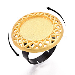 Base de bague de lunette réglable en alliage et fer avec plateau rotatif&nbsp;MAK-T012-05G
