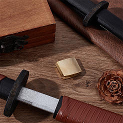 Mandrino per utensili a coltello in ottone&nbsp;AJEW-WH0314-853A