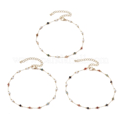 Fußkettchen aus 304er Edelstahl für Damen&nbsp;AJEW-AN00691