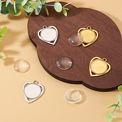 DIY-Sets zur Herstellung von Herzanhängern&nbsp;STAS-TA0005-43