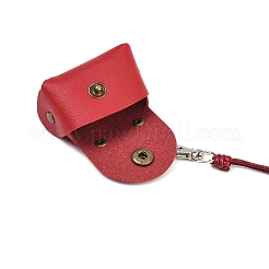 Mini custodia per cuffie in similpelle&nbsp;NJEW-G198-01C