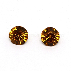 Cabochons de strass en verre&nbsp;RGLA-WH0005-02D