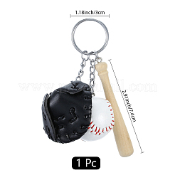 1 x Schlüsselanhänger aus PU-Leder.&nbsp;AJEW-CL0001-08A