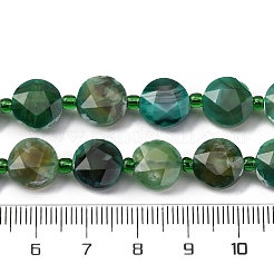Gefärbte und erhitzte Stränge natürlicher Fire Crackle-Achatperlen&nbsp;G-C116-A177-01