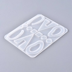 Geometrie Anhänger & Glieder Silikonformen&nbsp;X-DIY-K031-04