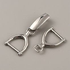 Fermoirs rabattables en alliage de zinc&nbsp;FIND-WH0032-09P