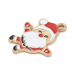 Noël pendentifs émail en alliage&nbsp;ENAM-K074-01G-09
