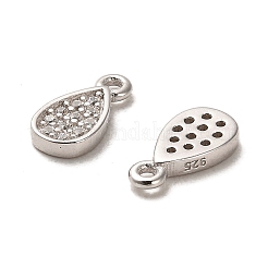 Rhodinierter Anhänger aus 925 Sterlingsilber&nbsp;STER-H110-16P