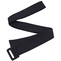 1 cinturón de tela con hebillas de aleación para abrigos.&nbsp;AJEW-GF0015-07C
