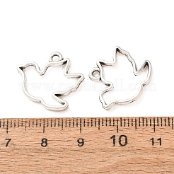 Tibetischer stil Aluminium Anhänger & Charms&nbsp;AL-CBA5212-19AS