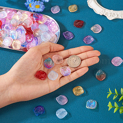 100 pz 10 colori sfumati perline fatte a mano&nbsp;LAMP-TA0001-04