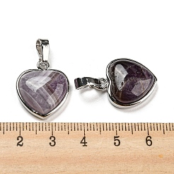 Natürlichen Amethyst Edelsteinanhänger&nbsp;G-I358-A18