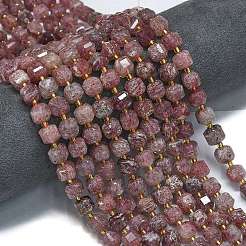 Fragola naturale perle di quarzo fili&nbsp;G-K389-A69-01