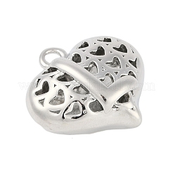 Ciondoli cavi in ottone per San Valentino&nbsp;KK-M289-03L-P