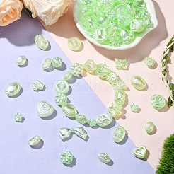 100pcs 20 Arten Acrylperlen&nbsp;FIND-CJ0002-75