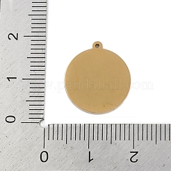 Ionenplattierung (IP) 304 Edelstahlanhänger&nbsp;STAS-U019-36G