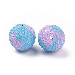 Polymer Ton Strass Perlen&nbsp;RB-L029-05B