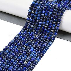 Natürlicher Lapislazuli Perlenstränge&nbsp;G-P553-F04-04