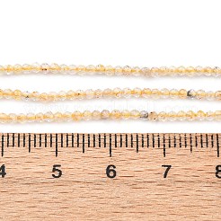 Stränge aus natürlichen Citrinperlen (erhitzt)&nbsp;G-RM2025-A09-2mm