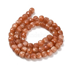 Natürliche sunstone Perlen Stränge&nbsp;G-Z106-F02
