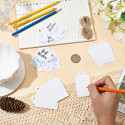 120 stücke 6 arten thanksgiving tag wort beste wünsche bowknot gedruckt papier danke geschenk tags&nbsp;AJEW-SP0003-63B