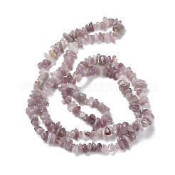 Natürlichen Rosenquarz Perlen Stränge&nbsp;G-P497-03A-02