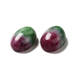 Cabochons en jade naturel teints&nbsp;G-G975-01C-04