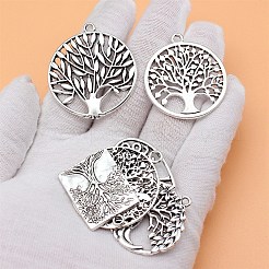 Colgantes de aleación de estilo tibetano 6pcs&nbsp;PW-WG3E7ED-01