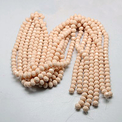 Imitazione fili di perle di vetro giada&nbsp;GLAA-F001-3x2mm-14