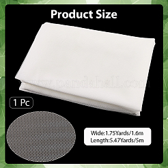 Tissu en maille de polyester&nbsp;DIY-WH20011-89B-05