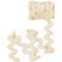 10 Yards Polyester-Wellenspitzenband&nbsp;OCOR-GF0005-96