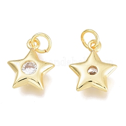 Ottone micro spianare fascino zirconi&nbsp;KK-M206-30G-04
